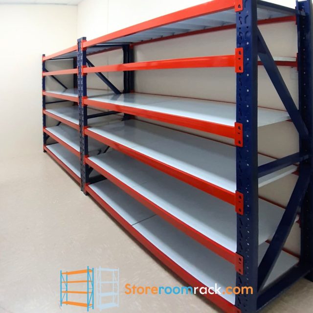 Heavy Duty Shelving Rack — Installation For Components Storage Room