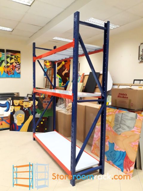 Warehouse Racks — Installation For School Art Storage Room