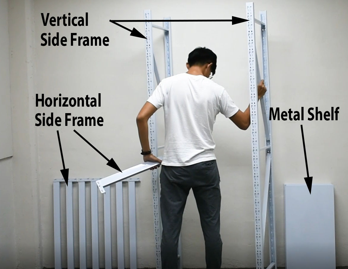 DIY Storage Rack Self Installation