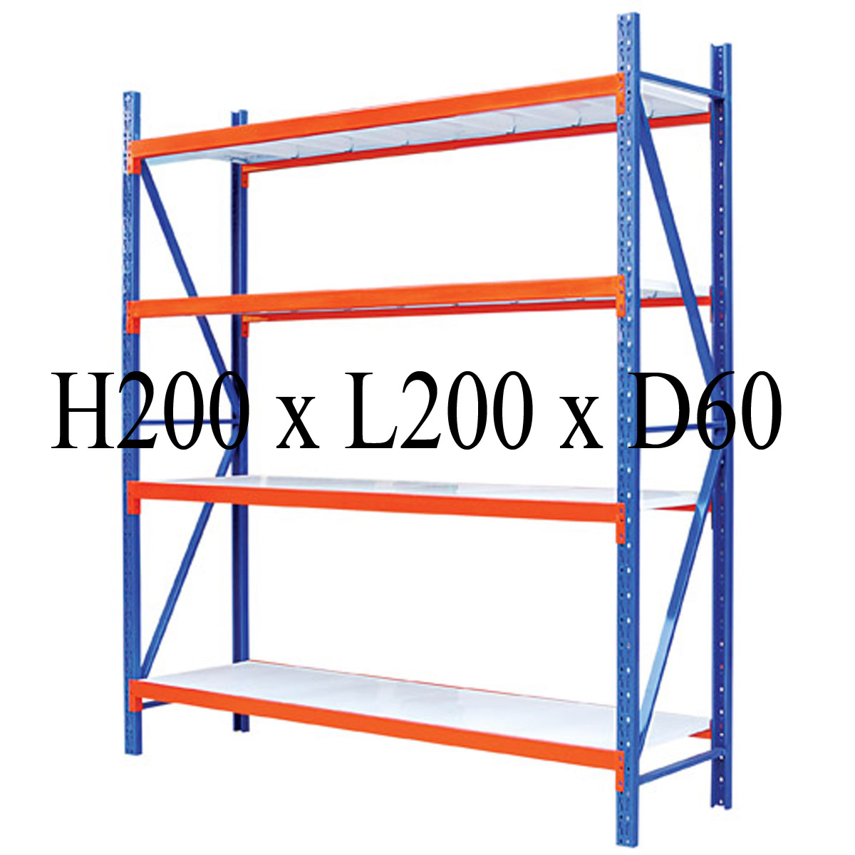 Warehouse-Rack-H200xL200xD60